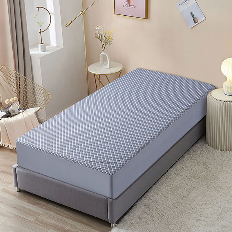 MEMOIR Diamond Shield Mattress Cover (Grey) (78 x 36 inch)