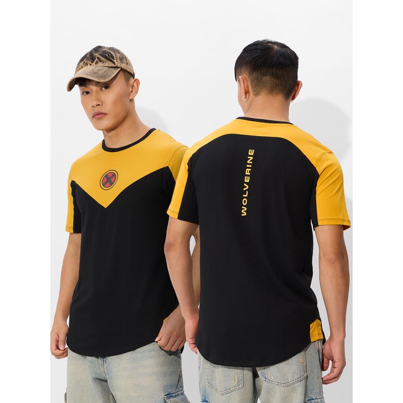 The Souled Store Official Wolverine- Weapon X Drop Cut T-Shirt (XS)