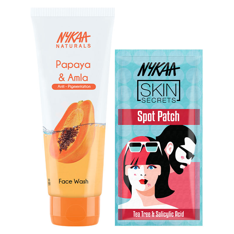 Nykaa Naturals Antipigmentation Face Wash + Nykaa Tea Tree & Salicylic