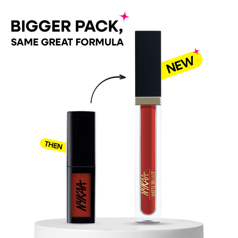 Nykaa Matte To Last ! Transferproof Liquid Lipstick - Guwa hottie -03