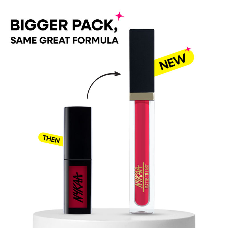 Nykaa Matte To Last ! Transferproof Liquid Lipstick - Mishti -10