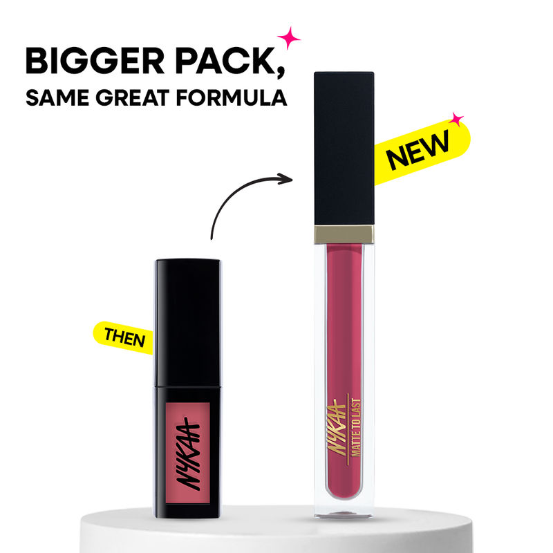 Nykaa Matte To Last ! Transferproof Liquid Lipstick - Gul-17