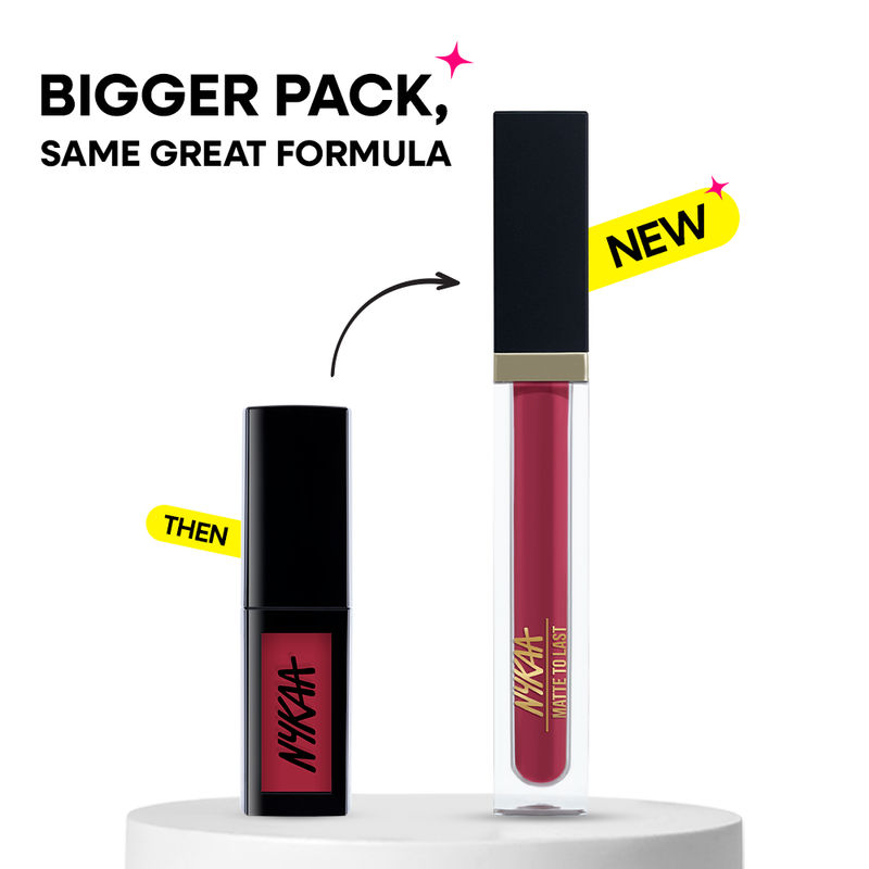 Nykaa Matte To Last ! Transferproof Liquid Lipstick - Maithili -25