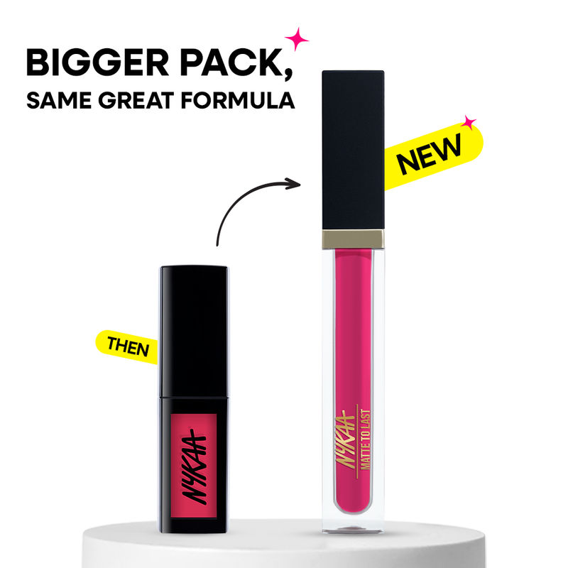 Nykaa Matte To Last ! Transferproof Liquid Lipstick - Kufri - 21