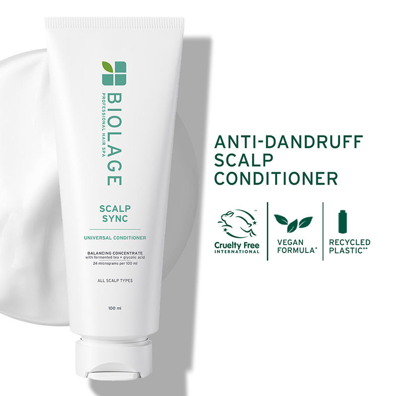 Biolage Scalp Sync Universal Conditioner with Glycolic acid & Fermented tea