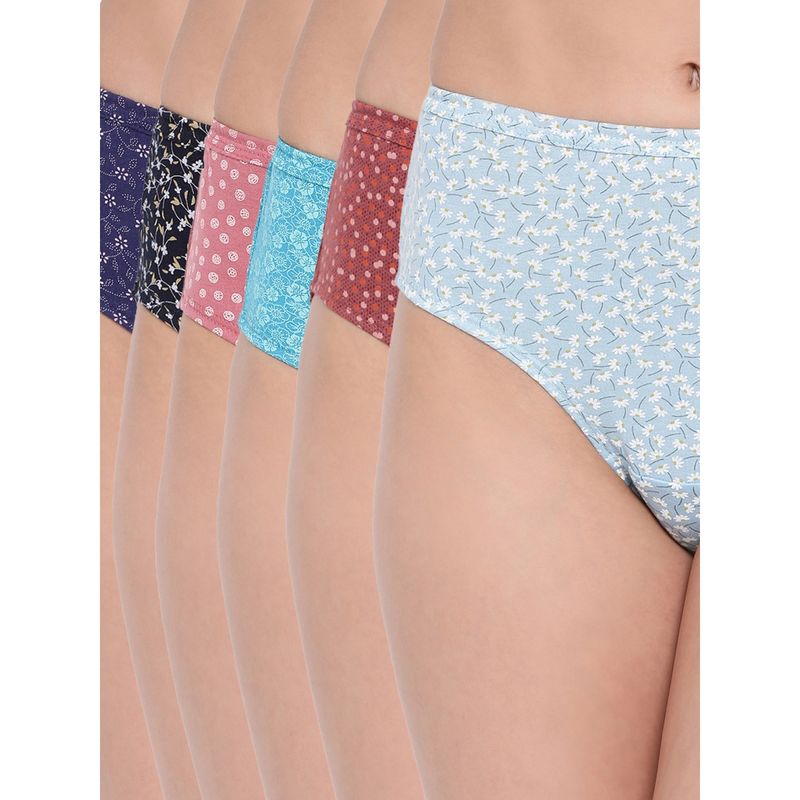 Lux Lyra 214 Asorted Cotton Panty-Multi-Color (L)
