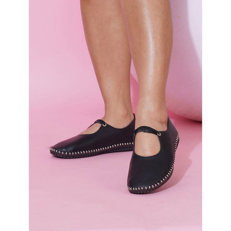 Sherrif Shoes Women's Ballerina Flats Stylish and Comfortable Slip-On Bellies (EURO 42)