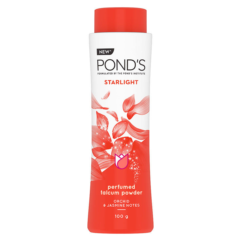Ponds Starlight Perfumed Talc Powder Orchid & Jasmin Notes