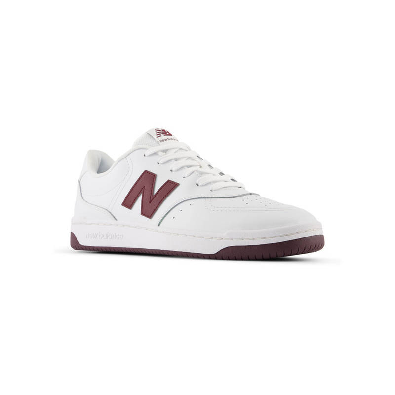 Buy New Balance Men BB80IAA White & Red Sneakers Online display picture 2