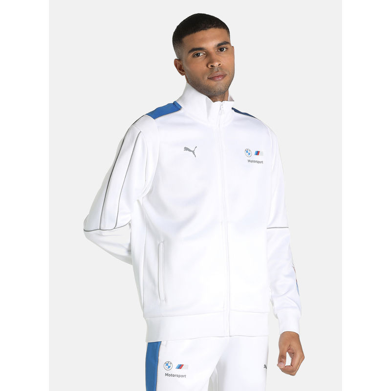 Buy Puma BMW M Motorsport MT7 Men White Jacket Online