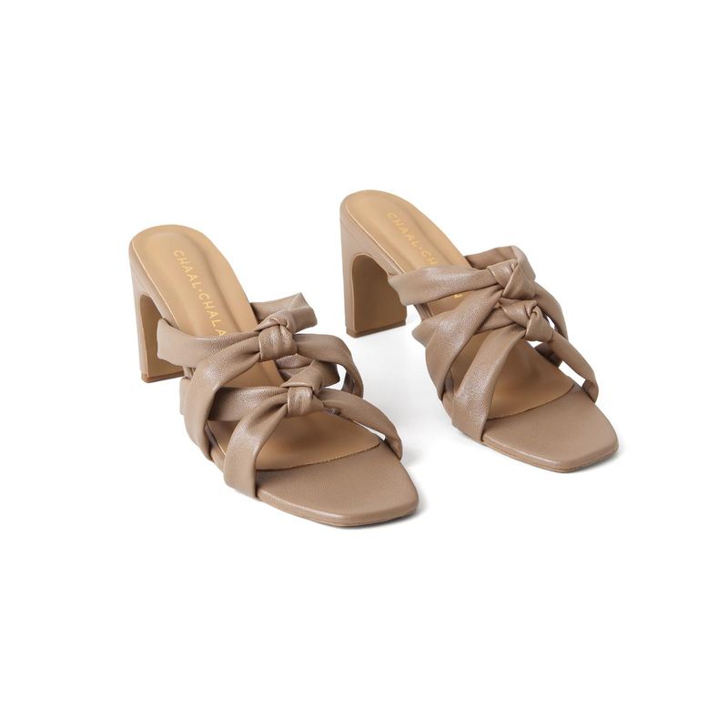 Chaal Chalan Melody Block Heel Sandals (UK 6)