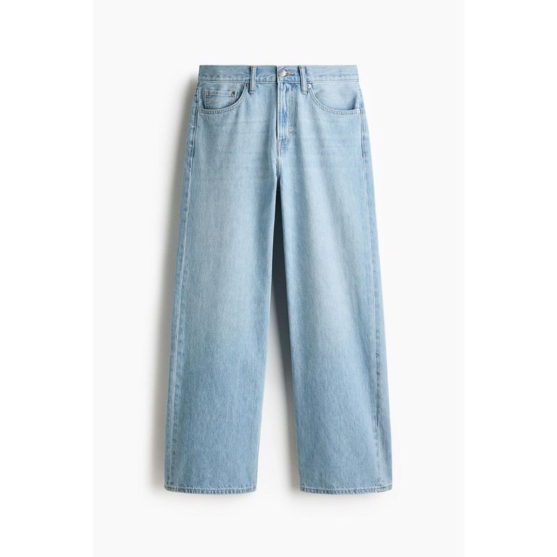 H&M Men Blue Loose Straight Jeans (28/30)