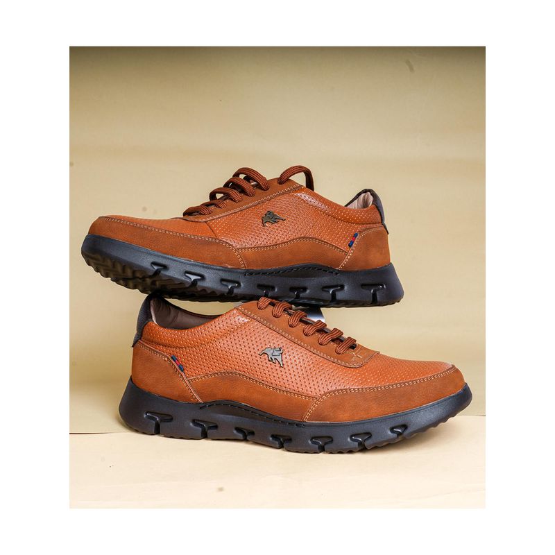 Jaripeo by BUCKAROO Stew Vegan Tan Sneakers (EURO 40)