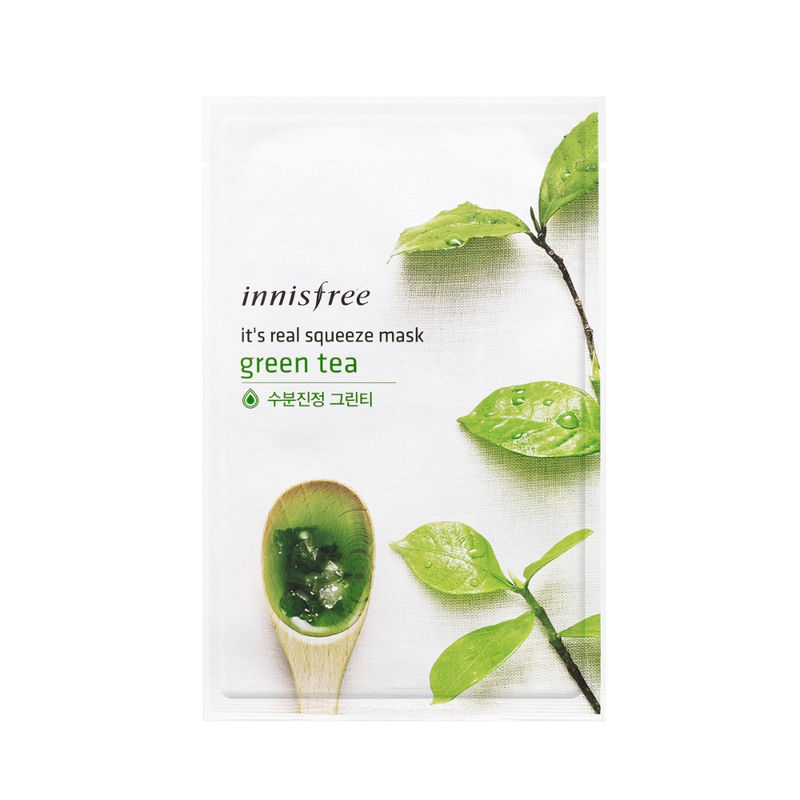 Innisfree It's Real Squeeze Mask - Green Tea