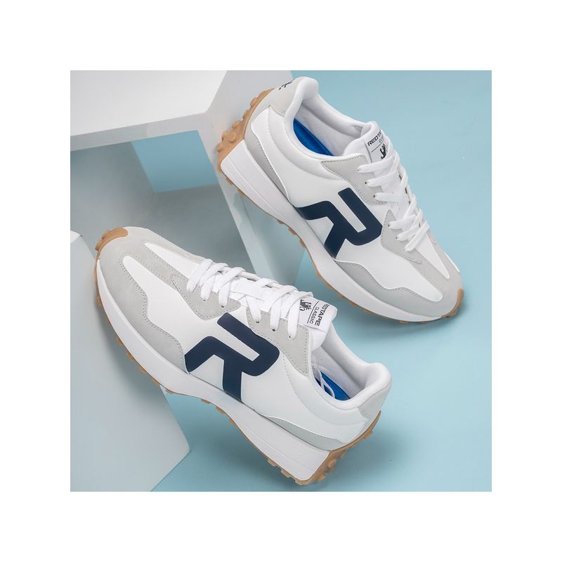 Red Tape Men Colorblocked Grey Lifestyle Casual Sneakers (UK 9)