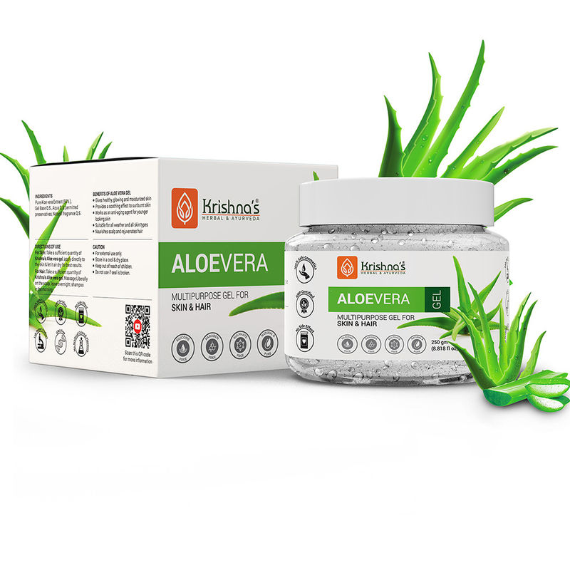 Krishna's Herbal & Ayurveda Aloe Vera Gel