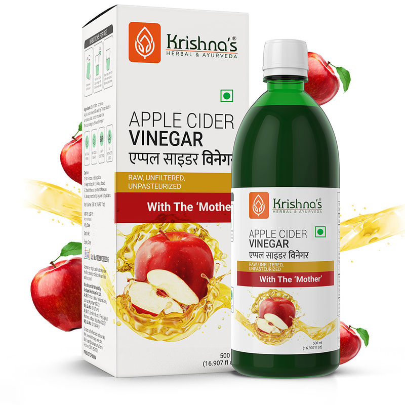 Krishna's Herbal & Ayurveda Apple Cider Vinegar