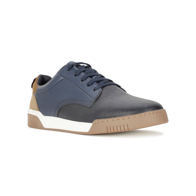 Red Label Men Navy Blue Lace-Up Sneakers (UK 8)