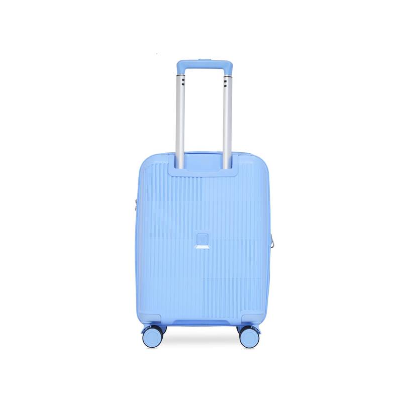 United Colors of Benetton Unisex Hard Luggage Bag - Trex - Iris Blue (M)