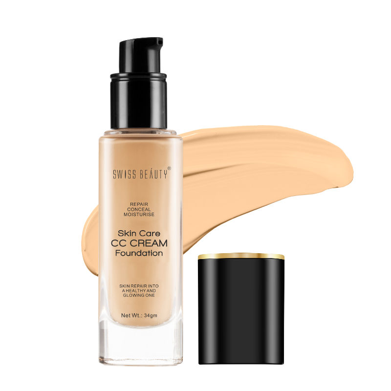 Swiss Beauty Skin Care CC Cream Liquid Foundation - 4 Natural Nude