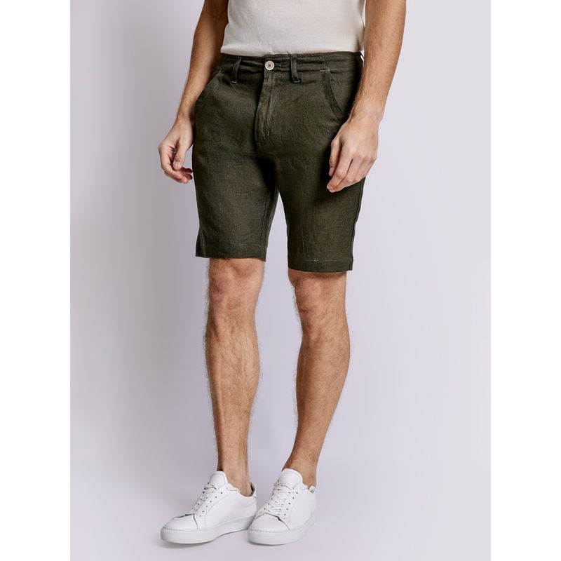 Bruun & Stengade Army Solid Regular Fit Shorts (30)