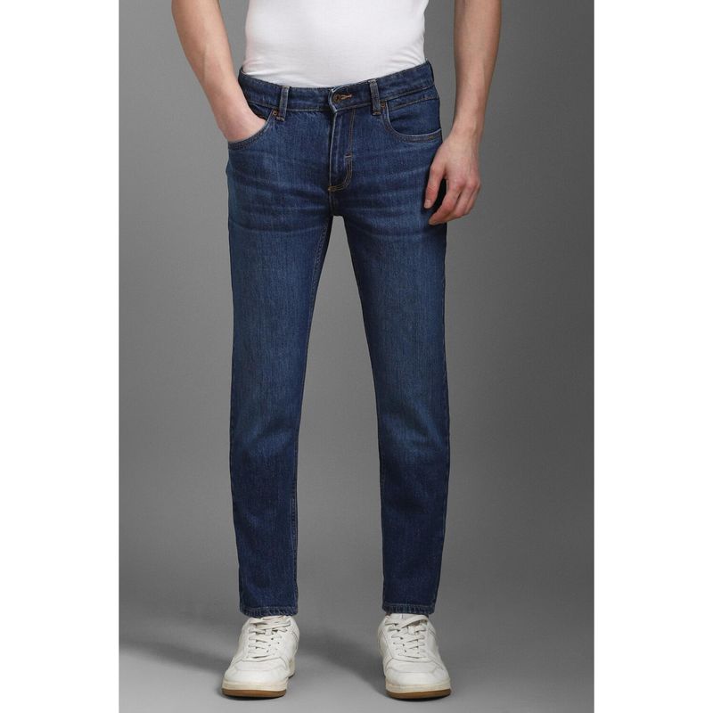 Louis Philippe Men Blue Light Smart Fit Jeans (30)