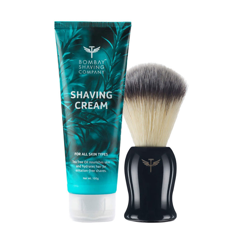 Bombay Shaving Company Shaving Cream + Free Shaving Brush Buy Bombay