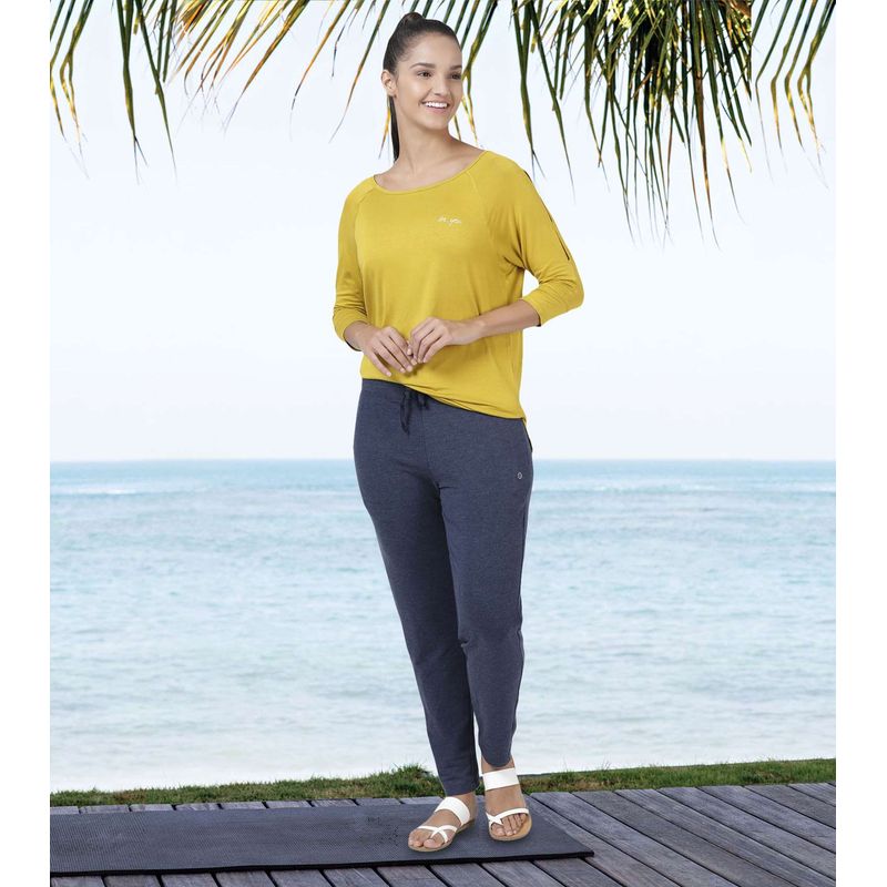 Enamor E060 Relax Pants - Blue (M) - E060