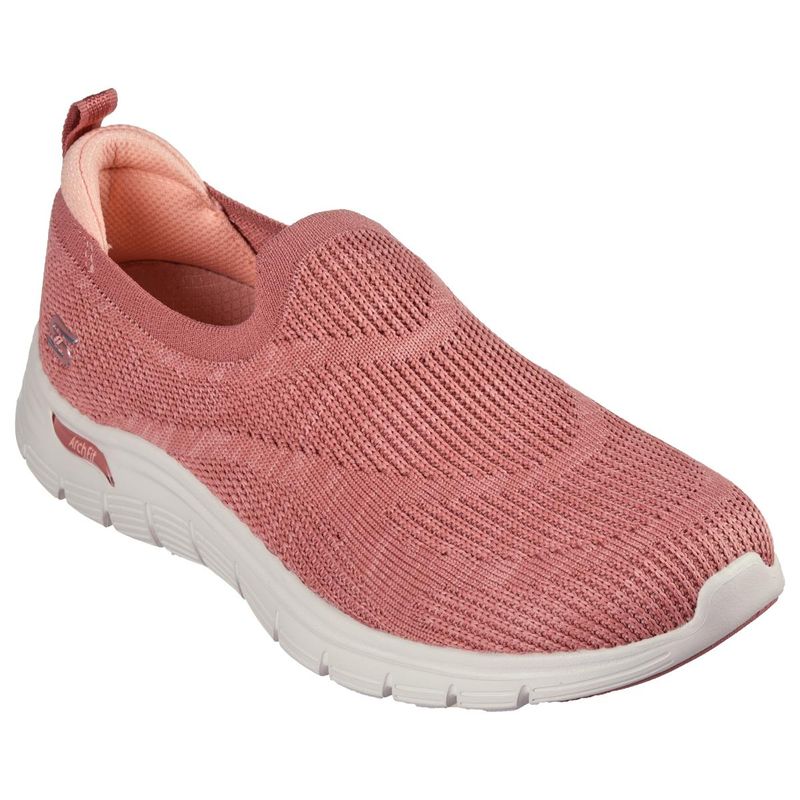 SKECHERS Women Arch Fit Vista-In Aspiration Dark Rose Walking Shoes (UK 3)