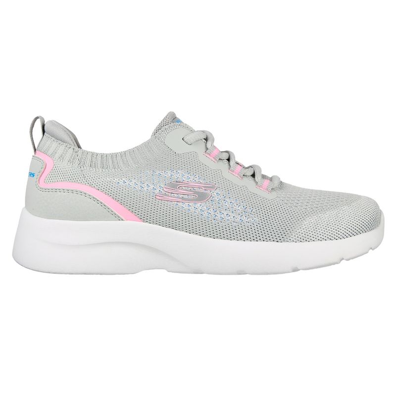SKECHERS Women Dynamite 2 Light Grey Casual Sneakers (UK 4)