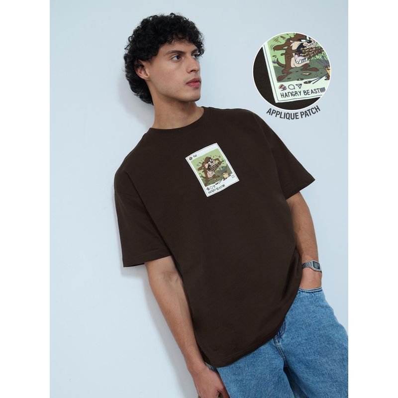 The Souled Store Looney Tunes: Insta Taz T-Shirt (XXS)