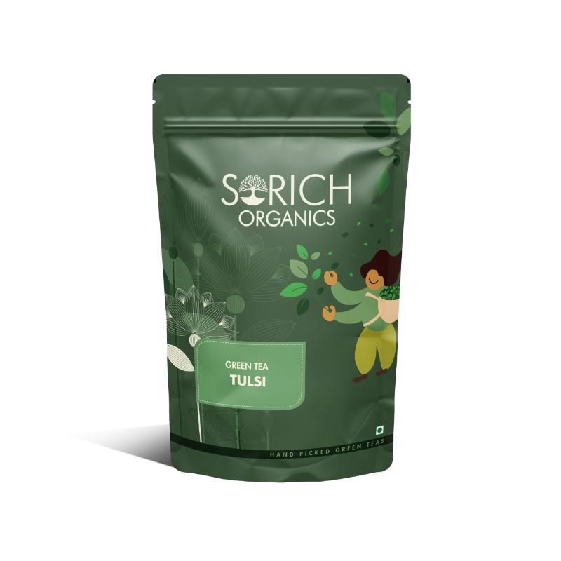 Sorich Organics Tulsi Green Tea