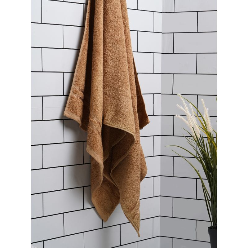 Welspun Cotton Bath Towel Quick Dry High Absorbency Attractive Border