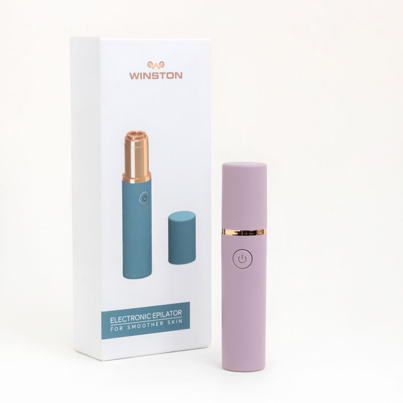 Winston Rechargeable Battery Operated Women Epilator,Trimmer For Ladies Purple
