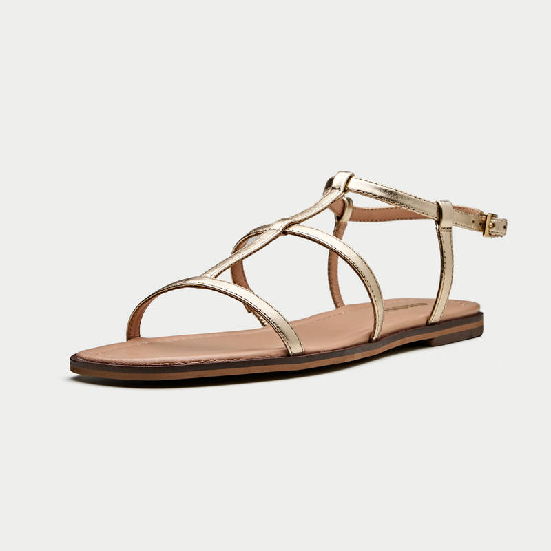 Oroh Gold Taranto Sandals (EURO 36)