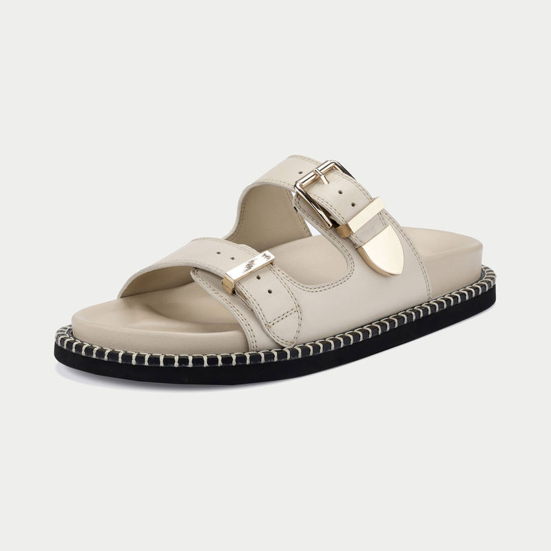 Oroh Beige Modica Sandals (EURO 36)