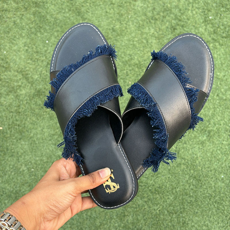 Shoe that fits you Black Boho Flats (EURO 35)