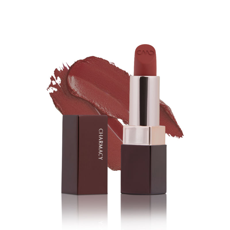 Charmacy Milano CMC Soft Satin Matte Lipstick - 58 Smokey Topaz