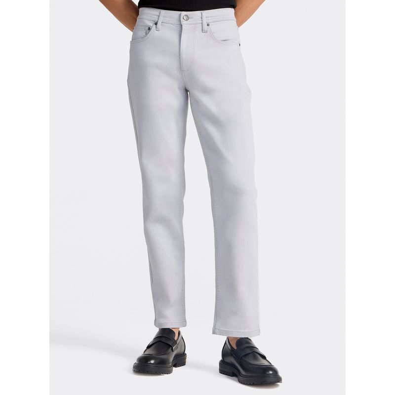 Andamen Men Stretchable Embroidered Cotton Ecovero Regular Fit Jeans (31)