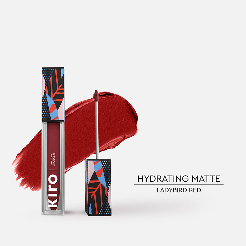 KIRO Non-Stop Airy Matte Liquid Lipstick - Ladybird Red
