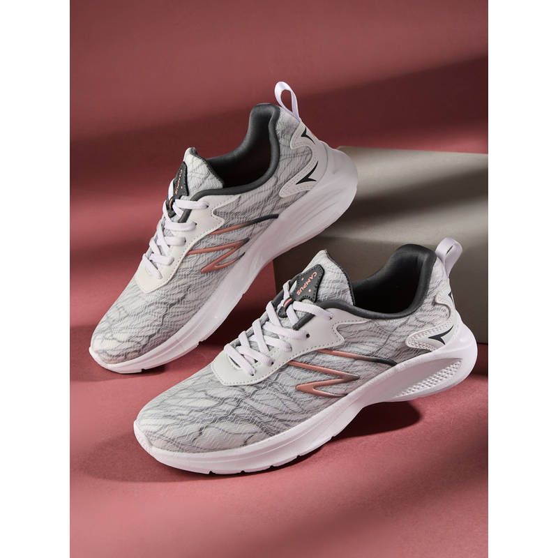 Campus Terra White Women Running Shoes (UK 5)