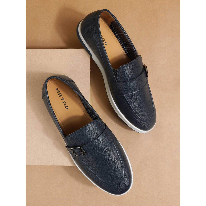 Metro Men Blue Loafers (EURO 42)