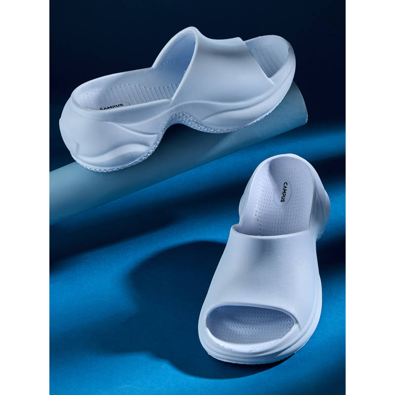 Campus GCW-7008 Blue Women Sliders (UK 6)