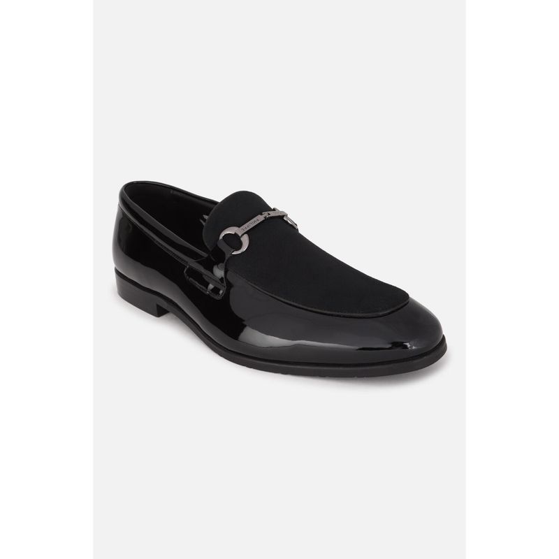 Louis Philippe Men Black Loafers (UK 11)