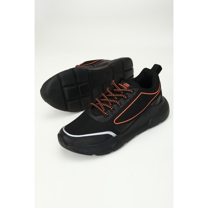 Peter England Men Black Sneakers (UK 8)
