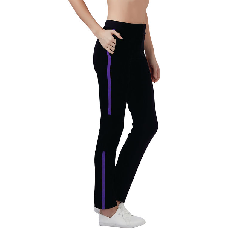 Veloz Women's Multisport Wear Full Length Lowers With Pockets V Flex - Black (S)