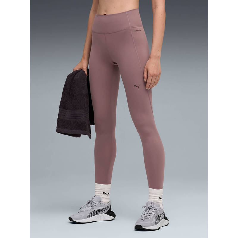 Puma Cloudspun Womens High-Waist Tights Mauve (M)