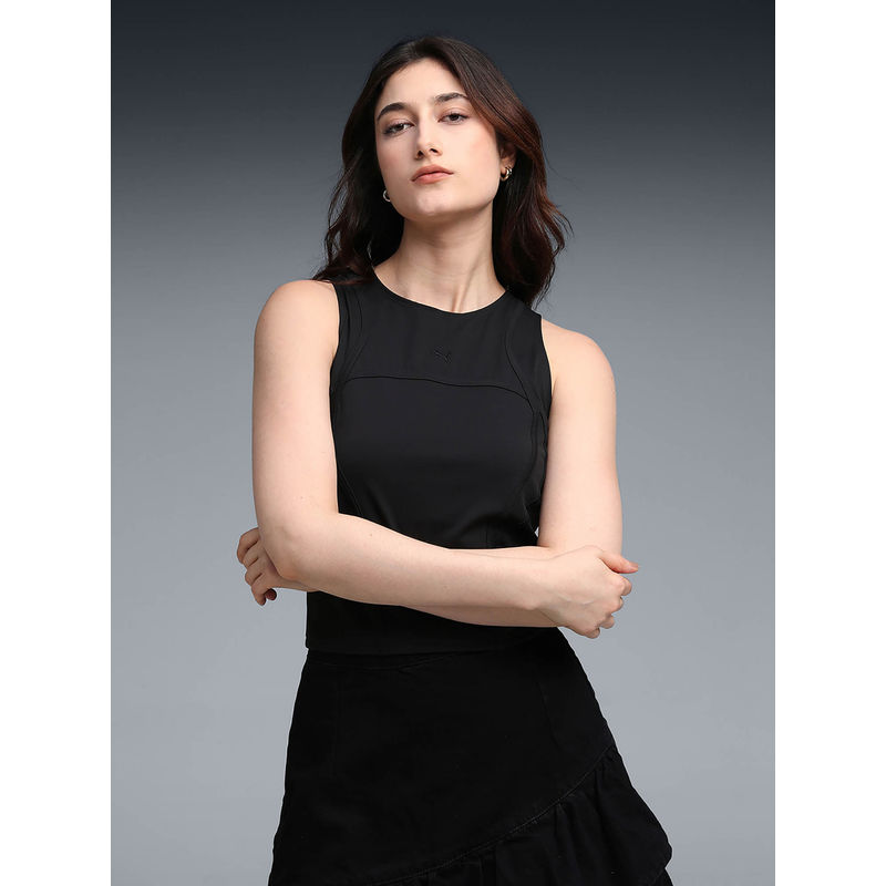 Puma Nine To Five Womens Top Black (XL)