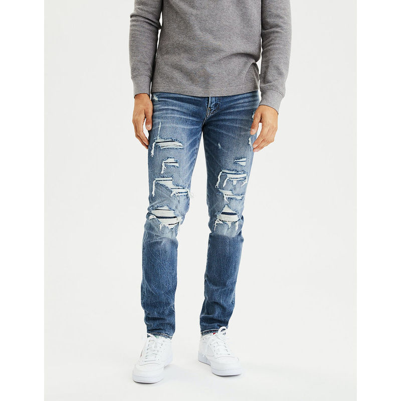 Buy American Eagle Men Blue Airflex Slim Jeans Online Buy American Eagle Men Blue Airflex Slim Jeans Online