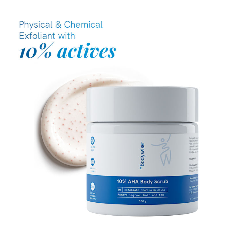 Be Bodywise 10% AHA Lactic Acid Body Scrub